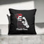 Housse de coussin "Rosie Leo" noir