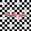 Printed knit dress, Damier Poulettes Sisters skater skirt, "Hell Fast"