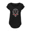 T-shirt femme Loose "Girl Power Hell Yeah" noir