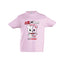 T-shirt enfant "Kawaï Metal Meow" rose