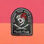 Embroidered patch "Support Your Pirate girl gang"