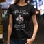 T-shirt Femme col rond "Coeur de Poulette" noir - collab GINETTE TOUT COURT