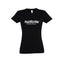 T-shirt femme, col rond "Poulettes Sisters' Crew" Noir