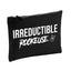 Pochette zippée LARGE "Irreductible Rockeuse" Noire