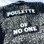 Embroidered patch "Poulette of no one"