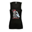 Women's tank top "Power Poulette Damier" Black