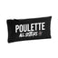 Pochette zippée SMALL "Poulettes All Sisters" Noire