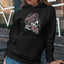 Women's Hoodie "SKull Succub" Black