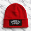 Bonnet « Daronne des Enfers » Rouge