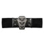 Wide elastic belt with metal buckle "Butterfly" from the brand KREEPSVILLE666