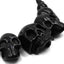 KREEPSVILLE666 Skull Necklace - Black