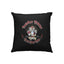 Black "it's rolling my hen" cushion cover