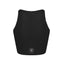 Crop Top Moulant Sport Femme “BURN IT ALL – Workout With Rage”