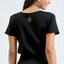 Crop Top Sport Femme Loose “BURN IT ALL - Workout With Rage”