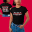 T-shirt femme "Fast and Furious Crew" Noir