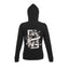 Women's "Hell Yeah Poulette" Black Zip-Up Hoodie