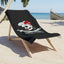 Drap de plage  "Poulette Pirate"