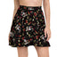 Allover skater skirt "it's rolling my chick"