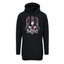 Sweat à capuche robe Femme "Bloody Poulette" Noir