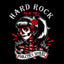 Débardeur Femme "Hard Rock Pin up Skull" noir
