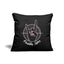 "Hell Yeah Leo" black cushion cover