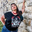 T-shirt femme Loose "Queen of Helldom" Noir