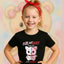T-shirt enfant "Kawaï Metal Meow" Noir