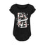 T-shirt Femme Loose Noir "Mother F*ck-Queen" x Cerise La Castagne
