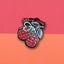 Embroidered patch "Support Your Pirate girl gang"