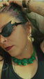 Débardeur Femme Noir "Mother Fuck* Queen" x Cerise La Castagne