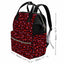 "Red Leo" Leopard Multi-Pocket Backpack