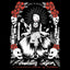 T-shirt femme Loose "Queen of Helldom" Noir