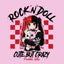 T-shirt enfant "Rock'n'Doll" Rose