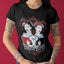 T-shirt Femme col rond "Forever Inked Girl" noir