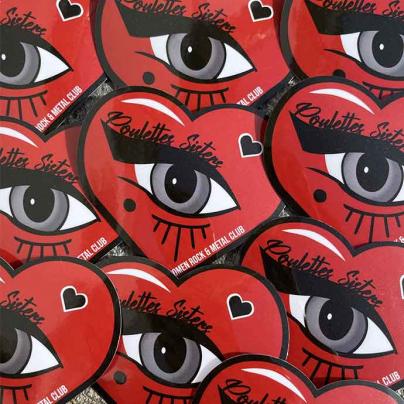 Patchs & Stickers Sticker "Pin-up eye"