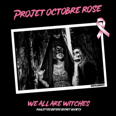 Accessoires Divers PRECOMMANDE - Projet Octobre Rose - Affiche A3 "We all are Witches, Secret Society" - Photographe Ficta Effect