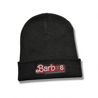 Casquettes & Bonnets Bonnet Homme « Barbus » Poulettes Crew Support, noir